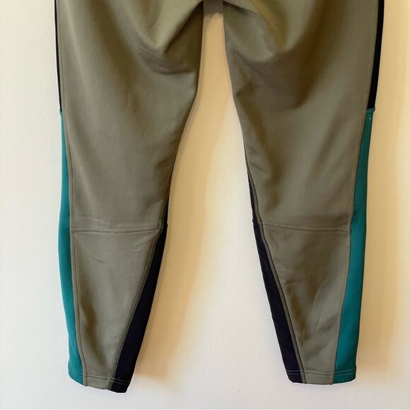 The North Face XL black green leggings athletic outdoor gorpcore sporty casual - Picture 6 of 9